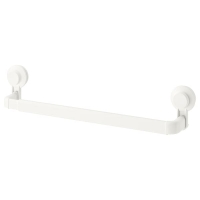 TISKEN IKEA 403.812.86 Вешалка д/полотенец на присоске Белый