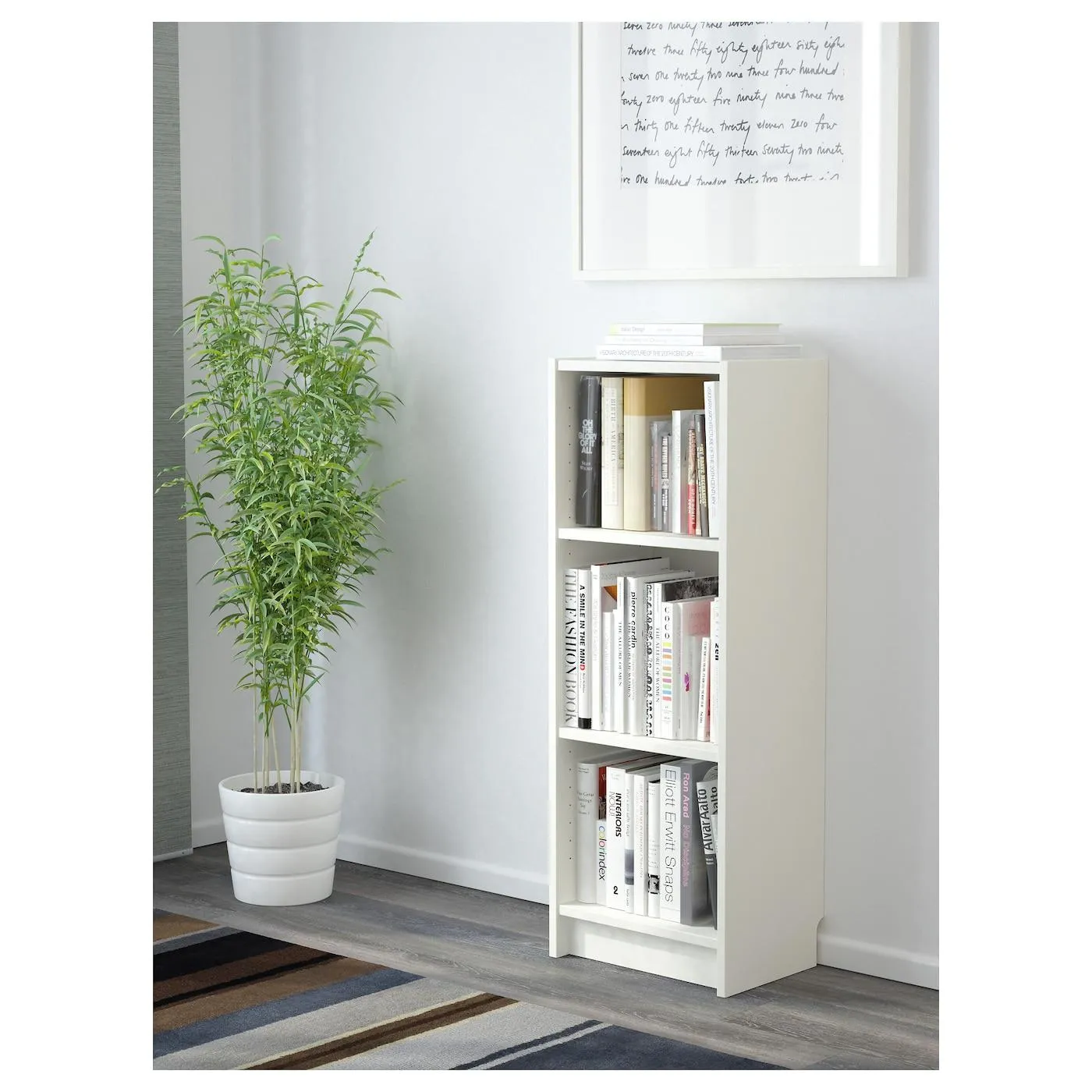 BILLY IKEA 802.638.32 Стеллаж (40x28x106 см.) Белый