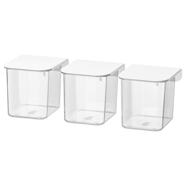 SKADIS IKEA 803.359.09 Контейнер с крышкой Белый
