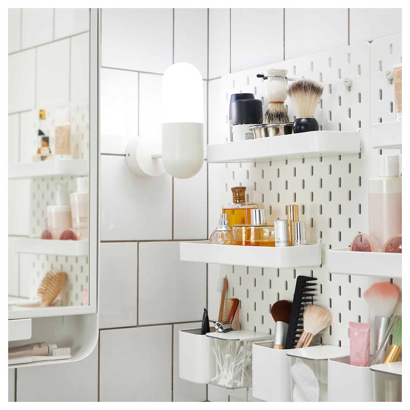 SKADIS IKEA 803.359.09 Контейнер с крышкой Белый