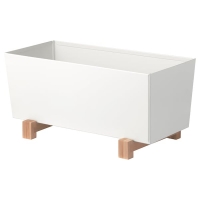 BITTERGURKA IKEA 802.857.87 Кашпо 32x15 см. Белый