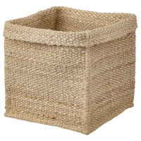 TJILLEVIPS Корзина, джут 30x30x35 см