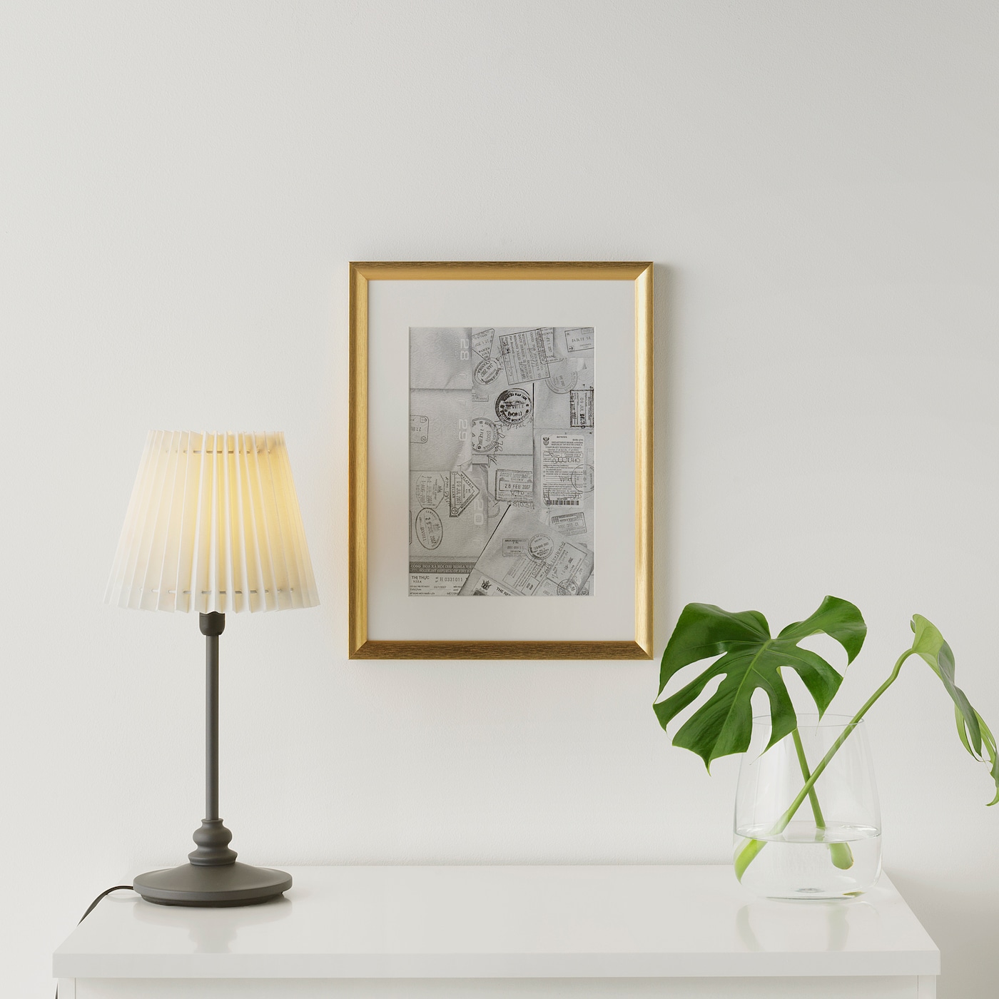 Silverhöjden рамка, злотый цвет
30x40 см