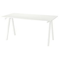 TROTTEN IKEA 994.295.59 Стол письменный 160x80 см. Белый