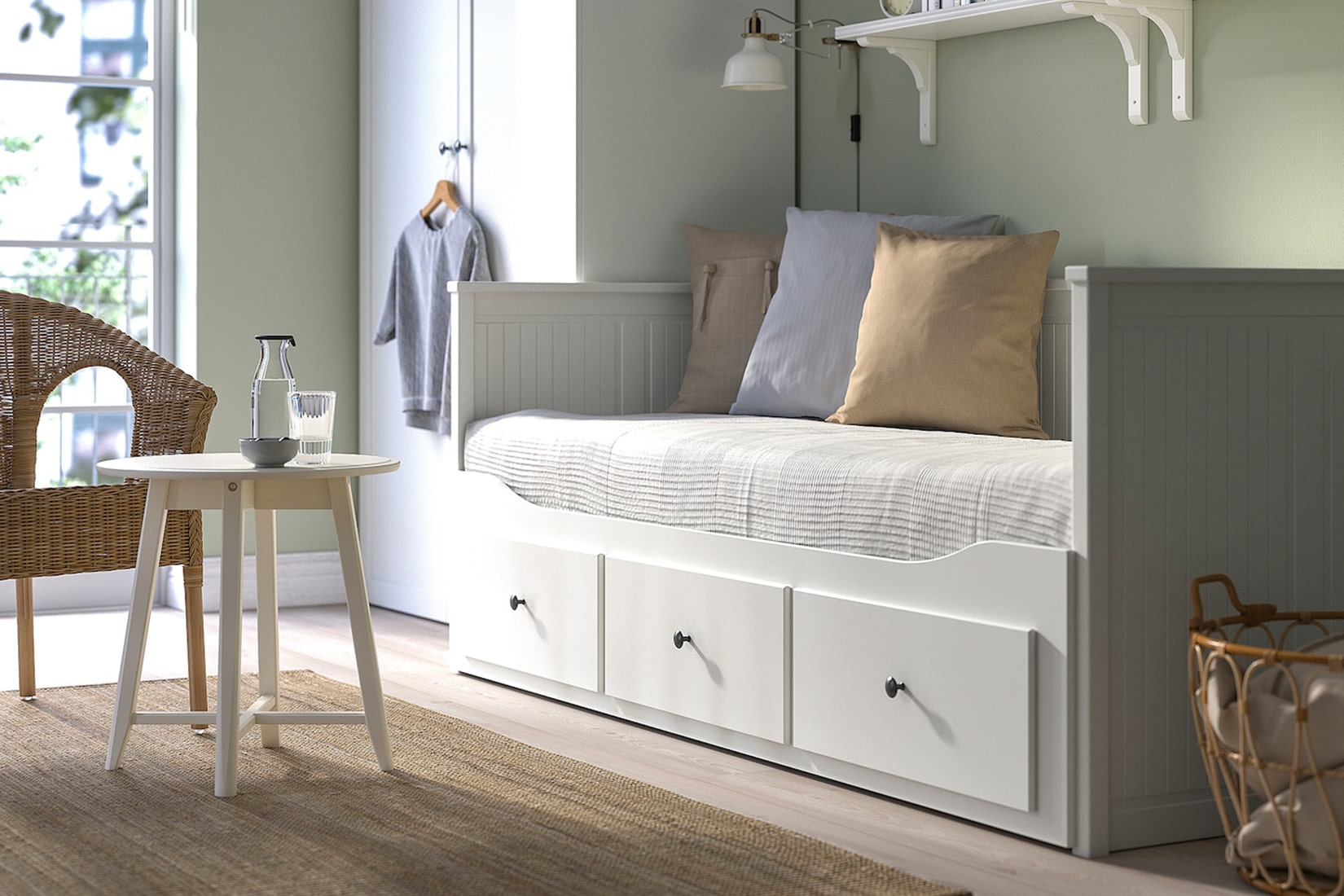 Hemnes спальня белая ИКЕА