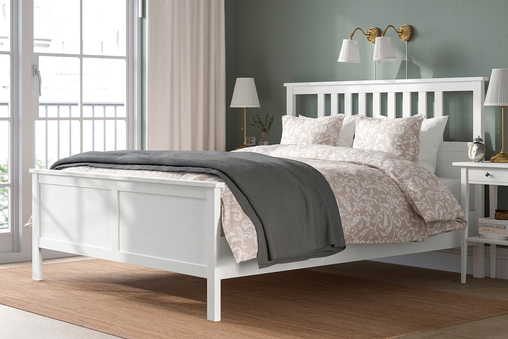 Hemnes спальня белая ИКЕА