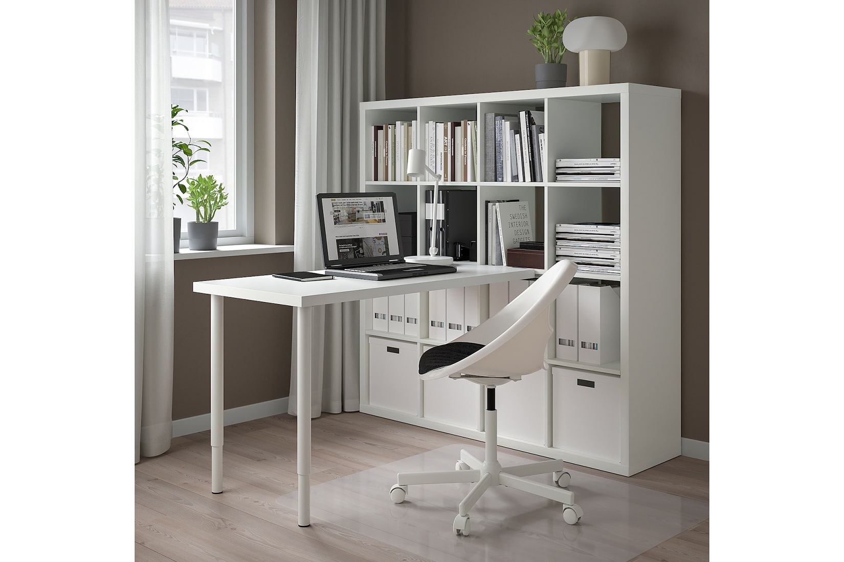 KALLAX гостиная модульная/стеллажи IKEA