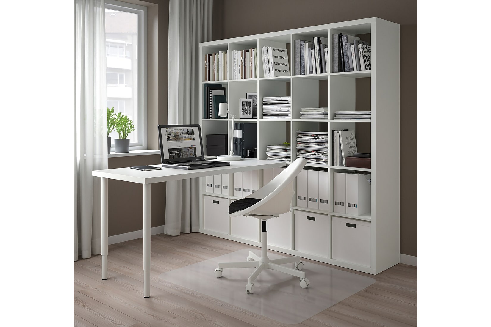 KALLAX гостиная модульная/стеллажи IKEA