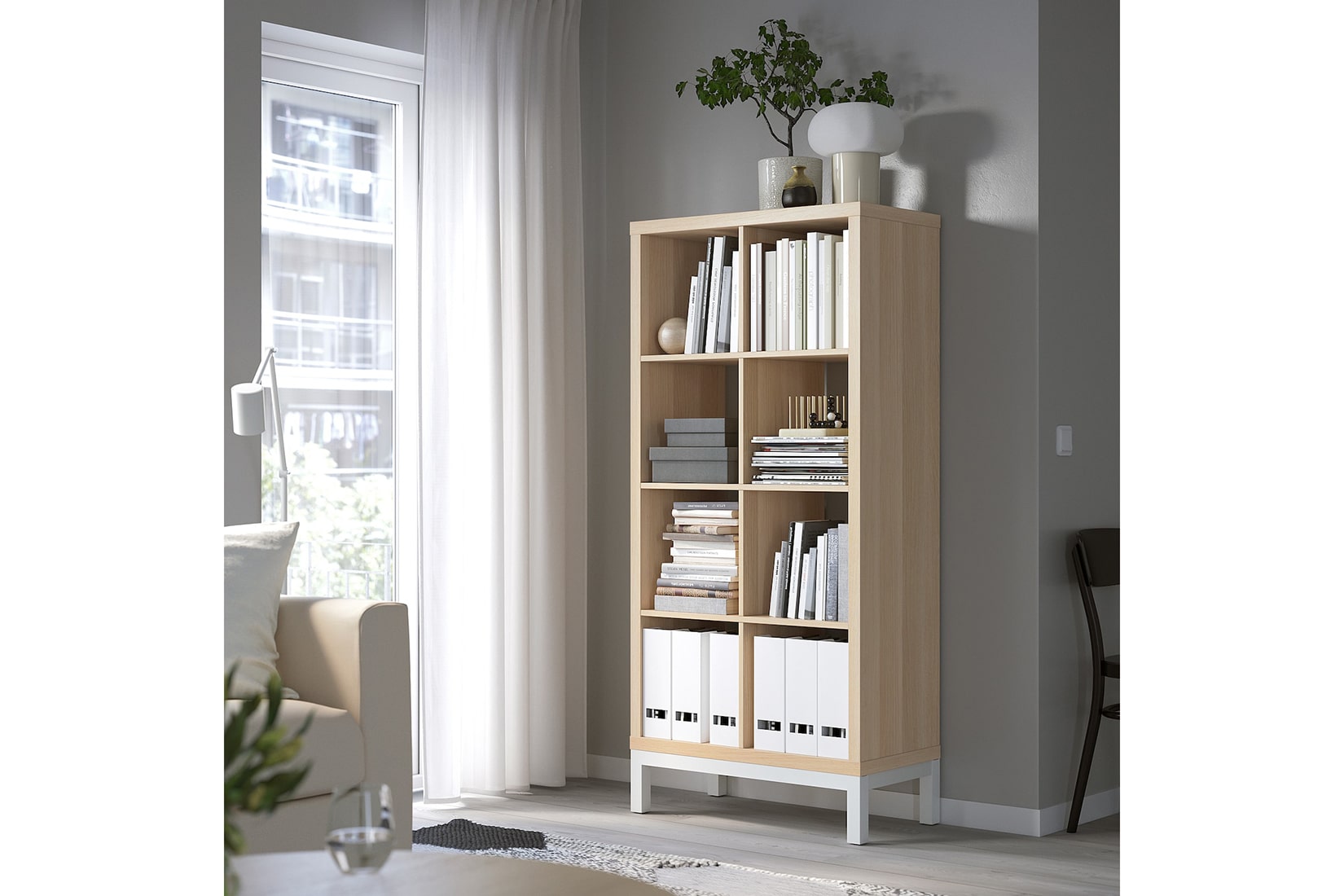 KALLAX гостиная модульная/стеллажи IKEA