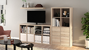 KALLAX гостиная модульная/стеллажи IKEA