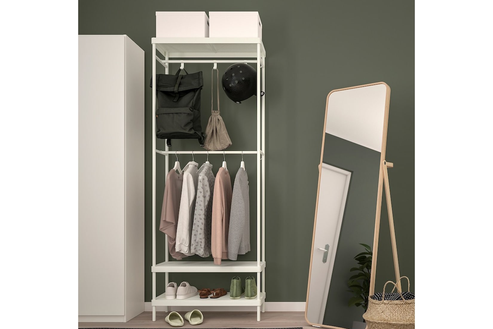MACKAPAR прихожая модульная Белый IKEA
