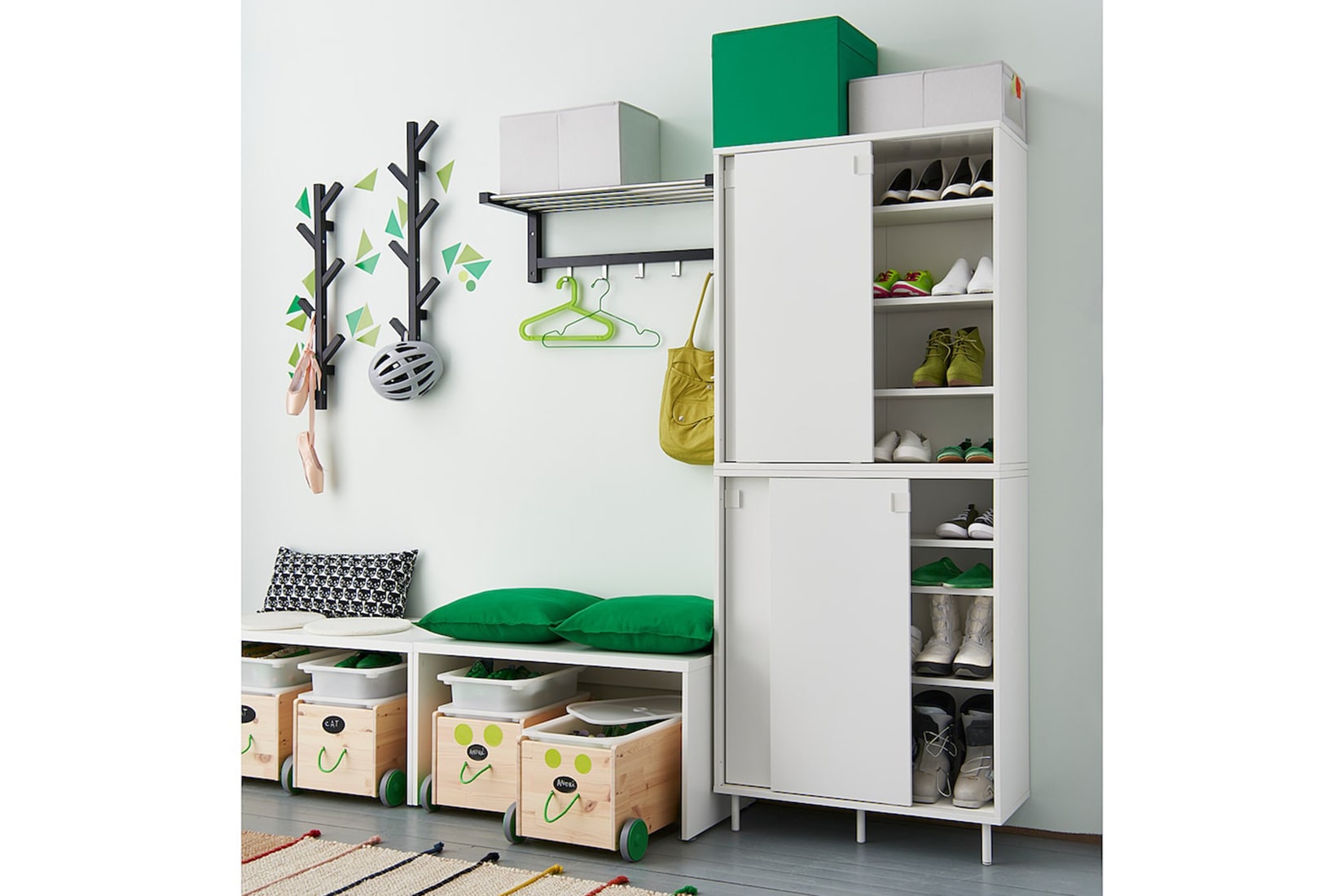 MACKAPAR прихожая модульная Белый IKEA