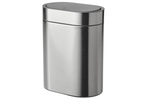 BROGRUND IKEA 704.333.64 Корзина с крышкой на кнопке