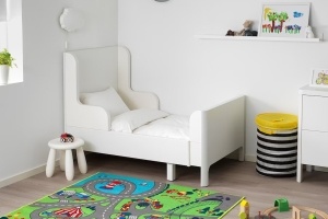 BUSUNGE IKEA 703.057.00 Кровать раздвижная 80х200 Белый