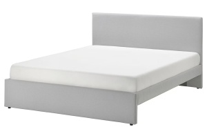 GLADSTAD Кровать мягкая 160х200 804.904.53 Серый IKEA