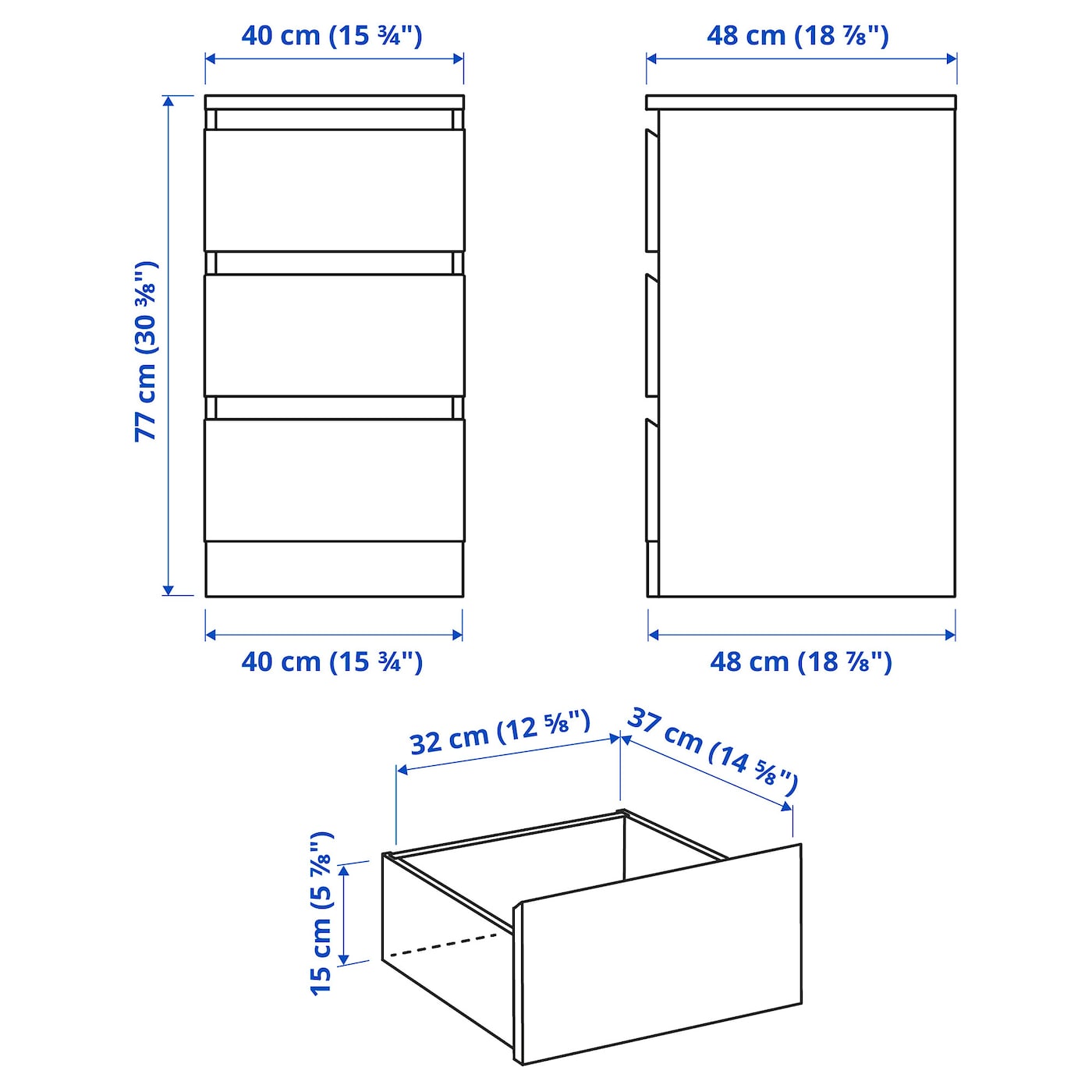 Сборка ящика мальм. Комод Malm ikea 3 ящика. Ikea Malm комод габариты. Комод икеа МАЛЬМ Размеры 3 ящика. Комод МАЛЬМ 6 ящиков Размеры.