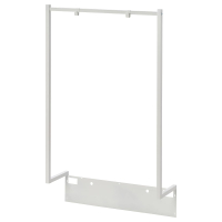 NORDLI IKEA 504.150.40 Дополнительная платяная штанга 80x115 см Белый