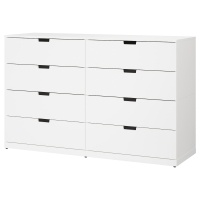 NORDLI Комод с 8 ящиками Белый 160 x 99 см IKEA