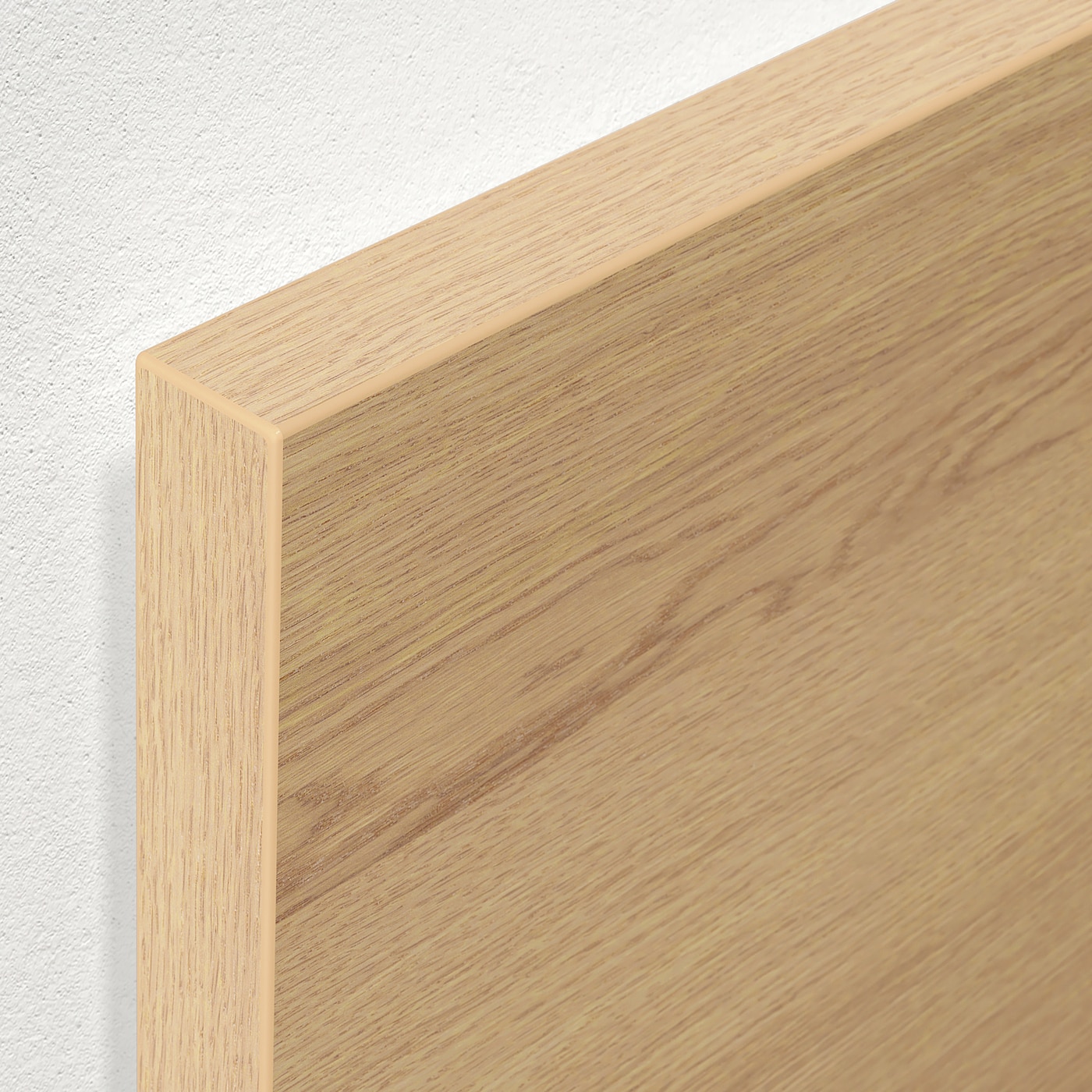 MALM Кровать с ящиком дубовый шпон беленый 180x200 см