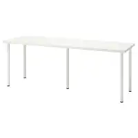 LAGKAPTEN/ADILS Письменный стол 200x60 см. 294.175.74 Белый IKEA