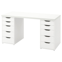 LAGKAPTEN / ALEX IKEA 994.319.82 Письменный стол 140x60 см Белый 