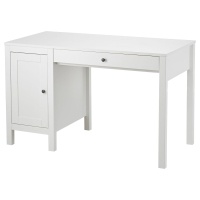 HEMNES IKEA 203.402.92 Стол письменный 120x55 см белая морилка