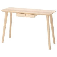 LISABO IKEA 302.990.70 Стол письменный 118x45 см. Ясеневый шпон
