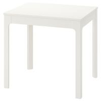 EKEDALEN IKEA 703.408.26 Стол обеденный раздвижной 80/120x70 см Белый 