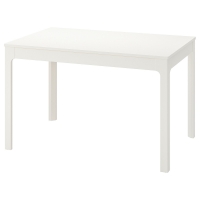 EKEDALEN IKEA 703.408.07 Стол обеленный раздвижной 120/180x80 см. Белый