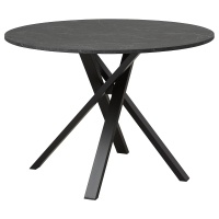 MARIEDAMM IKEA 704.926.45 Стол 105 см Имитация черного мрамора