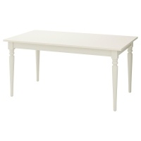 INGATORP IKEA 702.214.23 Раздвижной стол 155/215 x 87 см  Белый