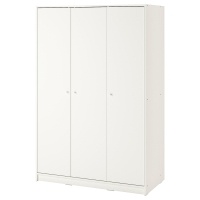 KLEPPSTAD IKEA 004.417.58 Шкаф 3-дв. 117x176 см. Белый