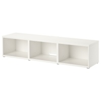 BESTA IKEA 004.740.70 Тумба ТВ 180x40x38 см. Белый