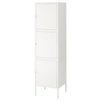 HALLAN комбинация с дверью, белый
45x47x167 см