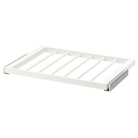 KOMPLEMENT КОМПЛИМЕНТ Выдвижная вешалка для брюк, белый 75x58 см