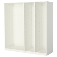 PAX IKEA 198.953.39 Каркас гардероба 200x58x201 см Белый