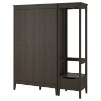 IDANAS Гардеробная комбинация Тёмно-коричневый 180x59x211 см IKEA