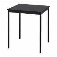 SANDSBERG IKEA 594.204.00 Стол Чёрный 67x67 см