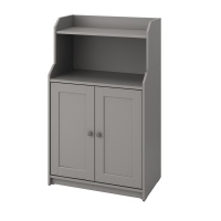 HAUGA IKEA 404.150.50 Шкаф/2 дверцы 70x116 см Серый