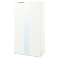VIHALS Шкаф 2 дв. Белый 105x57x200 см