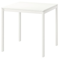 MELLTORP IKEA 390.117.81 Стол обеденный 75х75 Белый (Расп с выст)