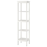 HEMNES IKEA 302.176.54 Шкаф книжный Белый