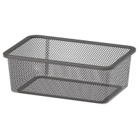 TROFAST IKEA 105.185.68 Сетчатый ящик средний темно-серый