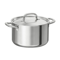 IKEA 365+ 604.842.50 Кастрюля с крышкой 5,0 л. нерж. сталь