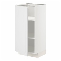 METOD Шкаф напольный 40x37 см. белый/Stensund белый