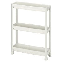 VESKEN IKEA 004.712.22 Стеллаж (54x18x71 см.) Белый