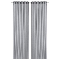 HANNALILL IKEA 204.984.52 Шторы 2 шт. сине-серые 145x300 см.