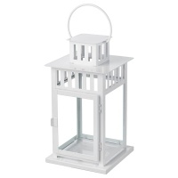 BORRBY IKEA 302.701.42 Фонарь 44 см белый