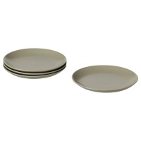 FARGKLAR IKEA 404.782.07 Тарелки 4 шт. 20 см матовый зеленый