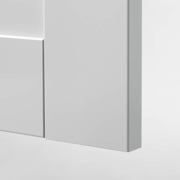 Knoxhult угловая кухня серый IKEA